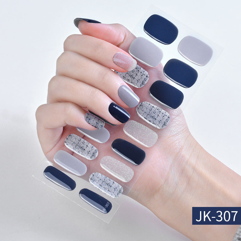 Semi-cured Gel Nail WrapsJK307