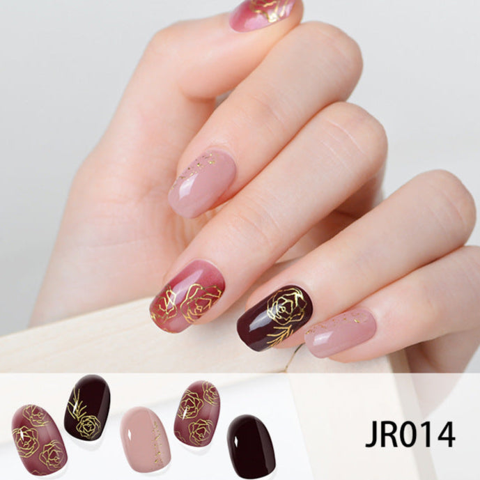 Semi-cured Gel Nail Strips JR014