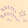 Halloween press ons Ghost Bat Pink Purple Pumpkin