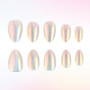 Pink Blue Aurora Cat's Eye 32 pieces