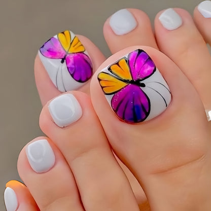 Pedicure fake nail Y826
