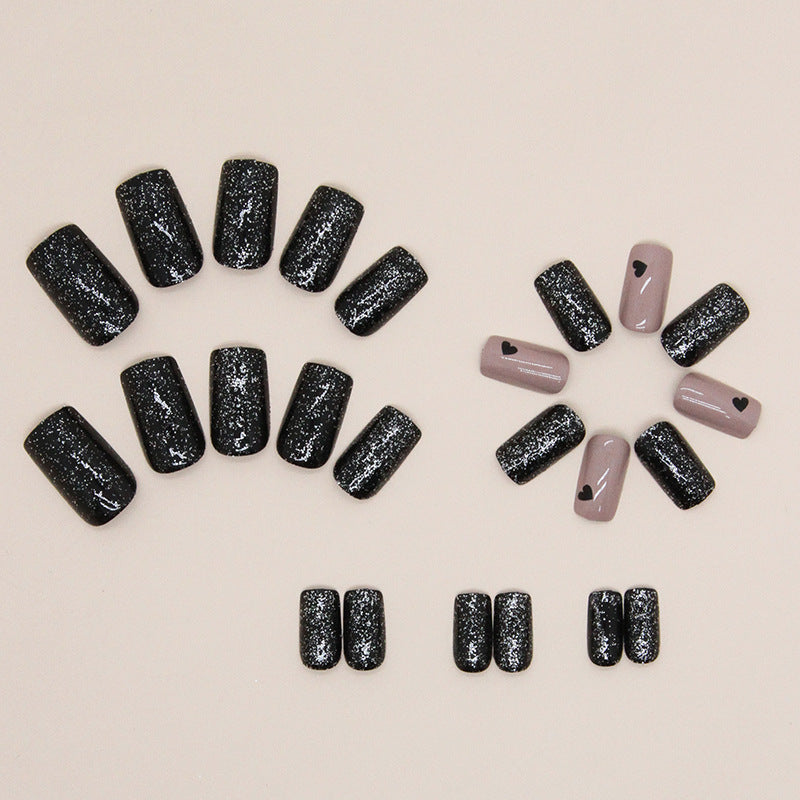 24Pcs press on nail W1111