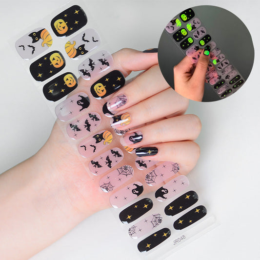 Semi-Cured Gel Nail sticker kit JR48