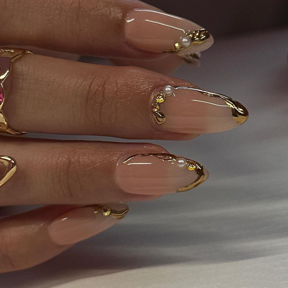 24pcs/Set Press On Nails
