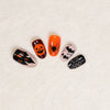Halloween warm soft pink smudge