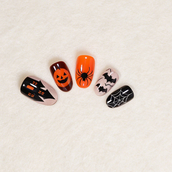 Halloween warm soft pink smudge