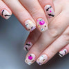 Halloween press ons Ghost Bat Pink Purple Pumpkin
