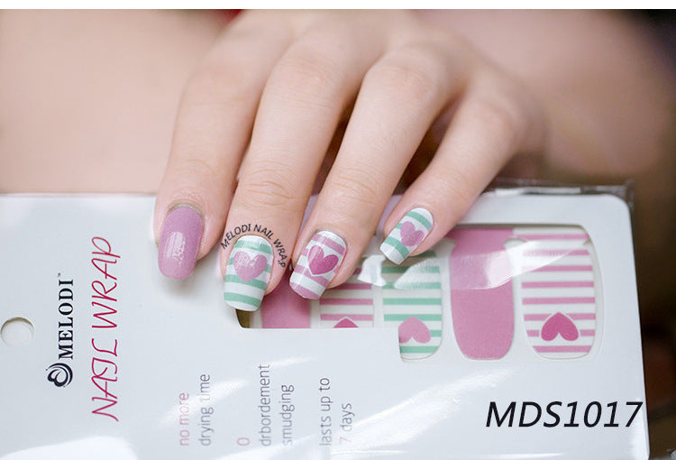 Nail wraps MDS1017