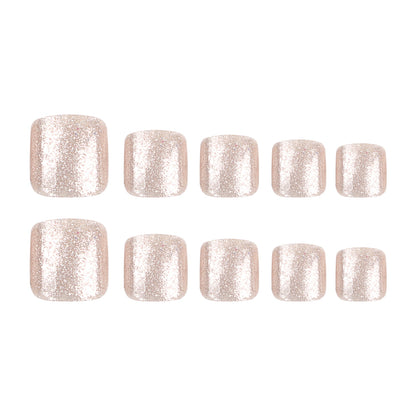 Press On Toe nails Set 24pcs/set JP3217