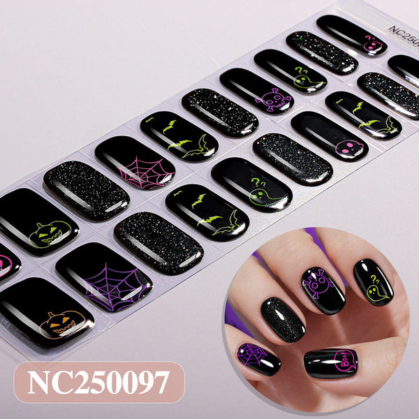 Semicured nail stickers NC250097