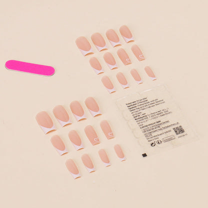 24pcs/Set Press On Nail BZ1274