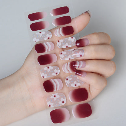 Semi-cured Gel Nail Wraps  JK326