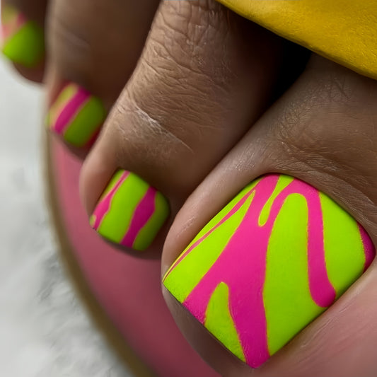 Pedicure fake nail Y780