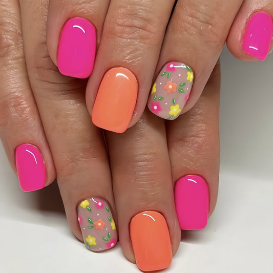 24pcs/Set Press On Nails