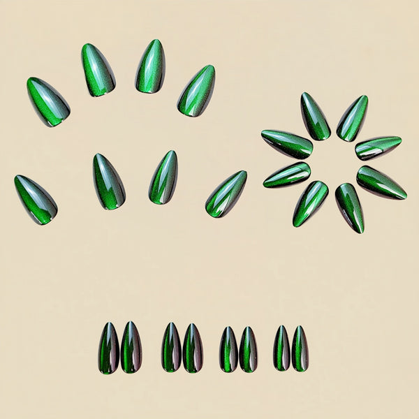 24pcs-set-press-on-nails Y818