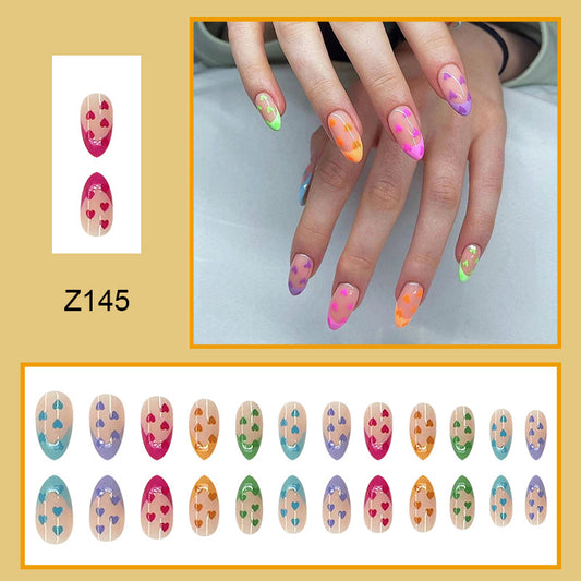 Colorful nail art