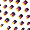 Halloween Press On Nail Black w-231