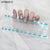 UV gel nail sticker semi-cured UVG60015