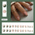 Press on nail W1075