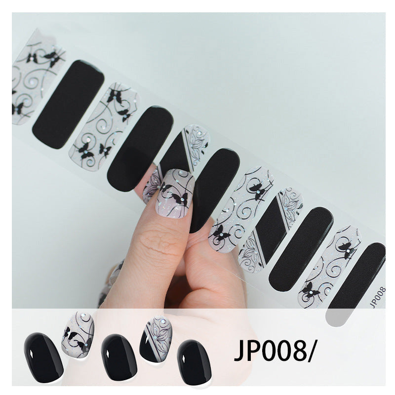 Semi-Cured Gel Nail sticker JP008