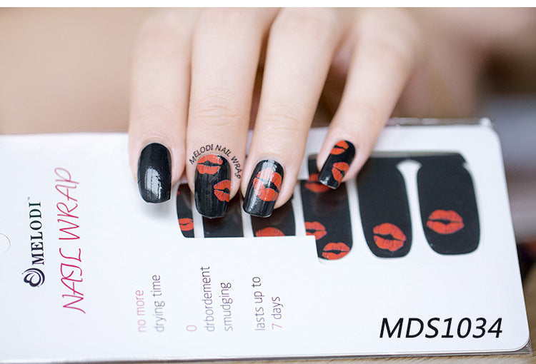 Nail wraps MDS1034