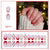 24pcs/Set Press On Nails JB974
