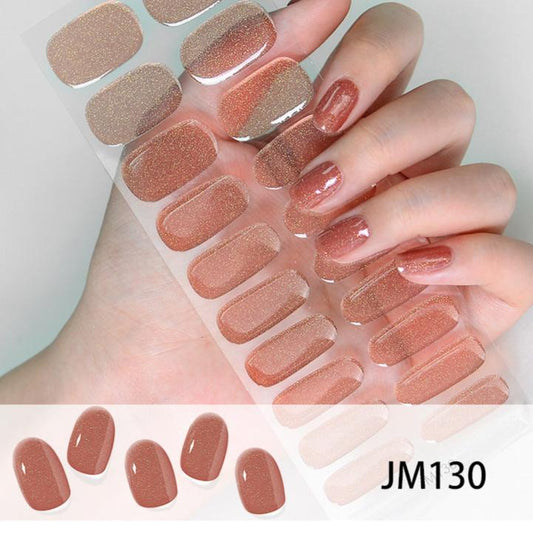 Semi-cured Gel Nail Strips JM130