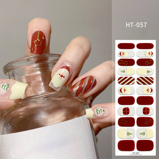 3D nail wraps HT-057