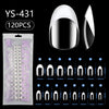 Almond nail 120 pieces