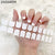 Semicured UV White French