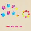 Pedicure fake nail Y596
