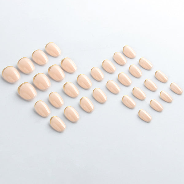 Abricot nu ombré 32 pièces