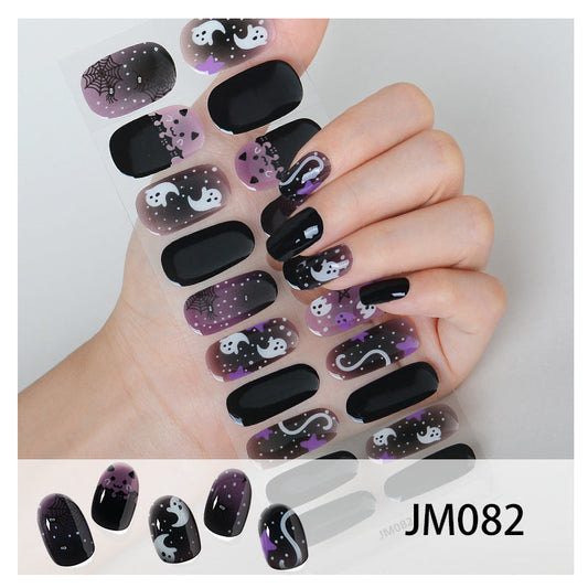 Semi-Cured Gel Nail sticker kit JM82