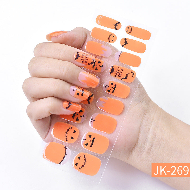 Semi-Cured Gel Nail sticker kit JK269