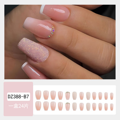 White-edged French wear nail plate