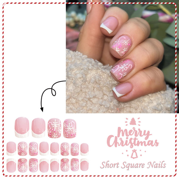 24pcs/Set Press On Nails JB984