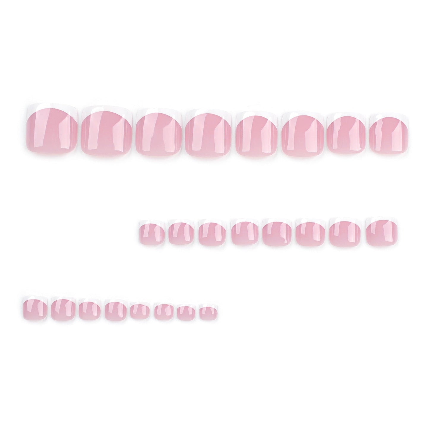 Press On Toe nails Set 24pcs/set JP3213