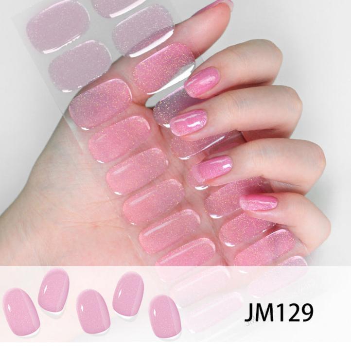 Semi-cured Gel Nail Strips JM129