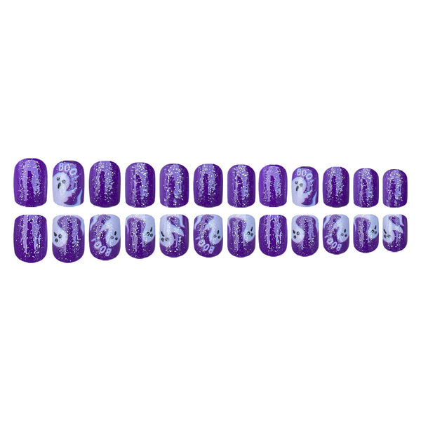 Starry sky deep purple flash halloween