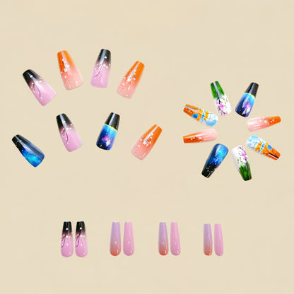 24pcs/Set Press On Nails