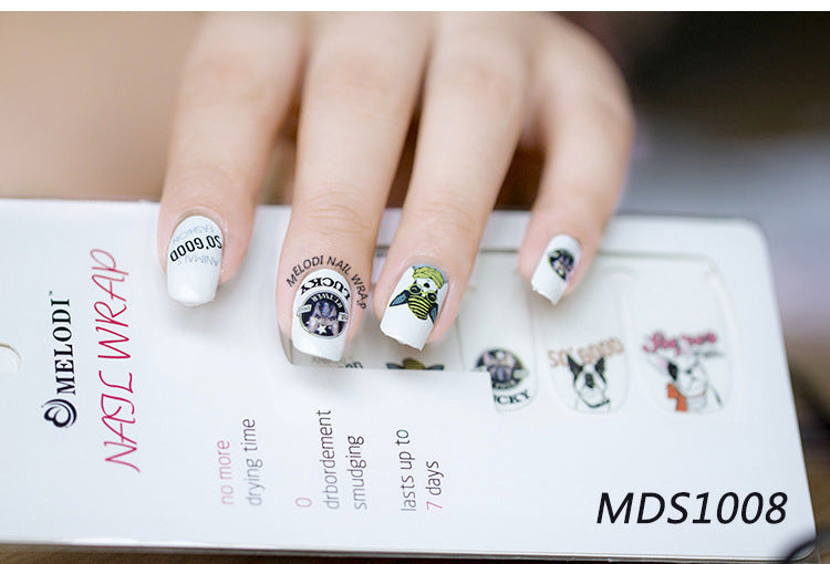 Nail wraps MDS1008