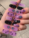 Halloween new nail wraps full stickers
