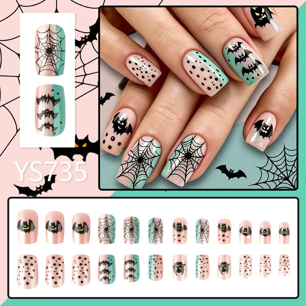 24 Halloween press ons