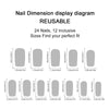 Halloween Press On Nail A309