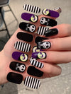 Halloween new nail wraps full stickers