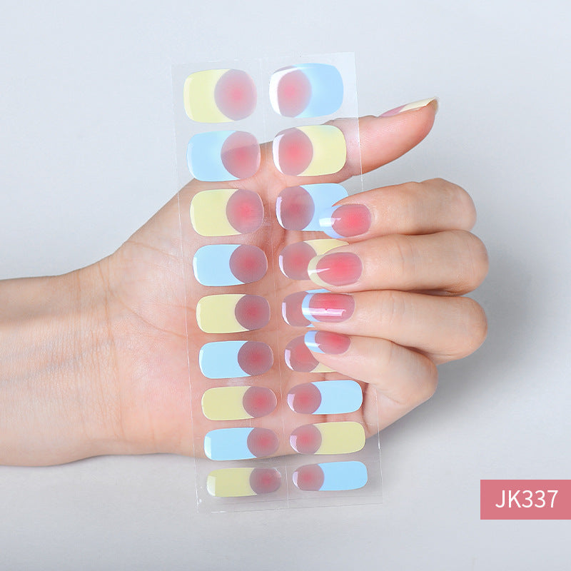 Semi-cured Gel Nail WrapsJK337