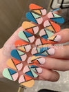 Halloween new nail wraps full stickers