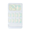 Electroplated white aurora