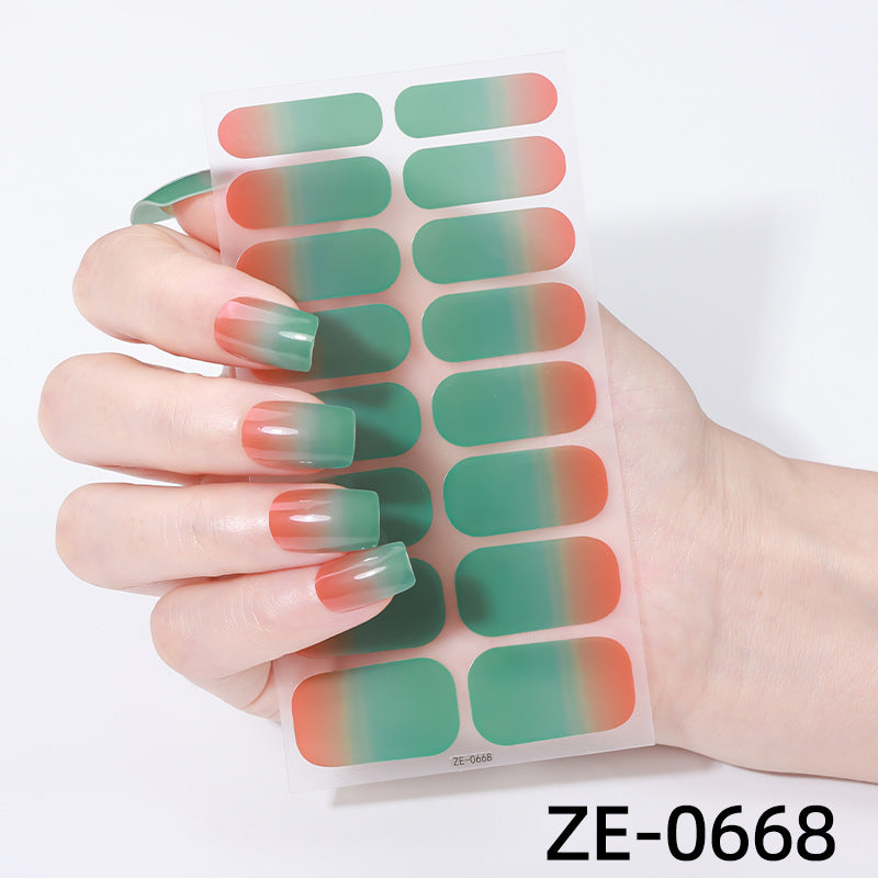 Nail Wraps（No UV light needed）