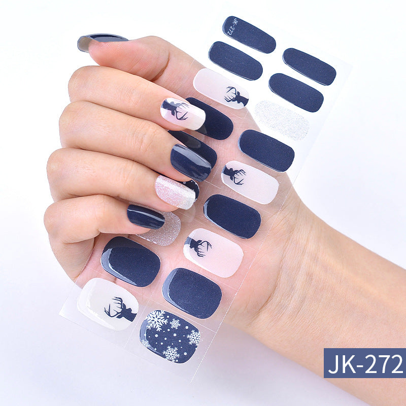 Semi-cured Gel Nail WrapsJK272